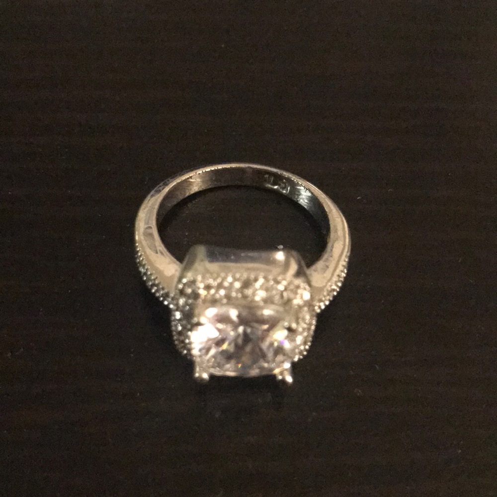 Silver ring size 9.5